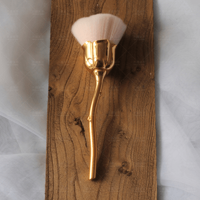 Single Rose Makeup Brush Nail Powder Dust Removal - exquisiteblur